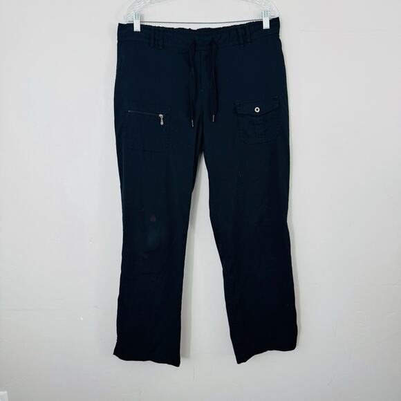 Adar Pro Black Scrub Pants Women’s Size XL - Picture 1 of 9